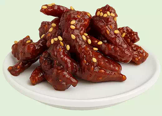 Korean Temple Food : Explore Traditional Vegan Food 14 12Traditional Korean Vegan Food_Korean Temple Food_Braised Chili Crisps