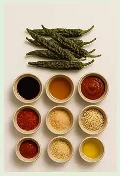 Korean Temple Food in Autumn:5 Seasonal Vegan Recipes 5 2Korean Temple Food in Autumn_Seasonal Vegan Recipes_Ingredients for Gochu Bugak Jorim