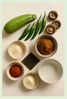 Korean Temple Food in Summer: 5 Seasonal Vegan Recipes 7 3Korean Temple Food_Seasonal Vegan Recipes_Ingredients for Aehobak Doenjang-jjigae