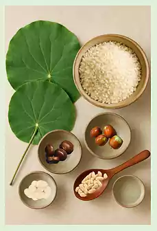 Korean Temple Food in Summer: 5 Seasonal Vegan Recipes 9 4Korean Temple Food_Seasonal Vegan Recipes_Ingredients for Yeonipbap