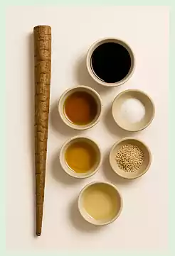 Korean Temple Food in Autumn:5 Seasonal Vegan Recipes 11 5Korean Temple Food in Autumn_Seasonal Vegan Recipes_Ingredients for Ueong Jorim