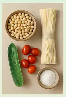 Korean Temple Food in Summer: 5 Seasonal Vegan Recipes 11 5Korean Temple Food_Seasonal Vegan Recipes_Ingredients for Kong-guksu