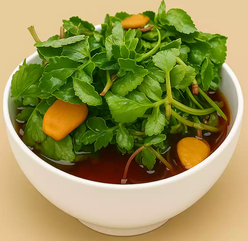 Vegan Korean food : 5 Korean Temple Food Recipes for Spring - A Taste of Tranquility 9 04Korean Temple Food_Vegan Korean food_A Taste of Tranquility_Bangpung Namul Jangajji