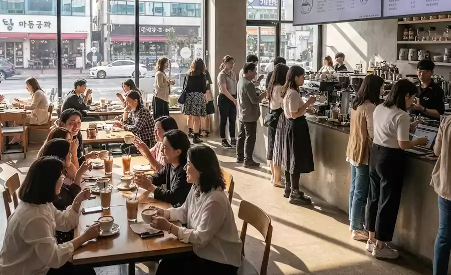 Korean Coffee Culture, Modern Routines, and the Caffeine Effects on the Brain 2 Korean coffee culture_caffeine effects on the brain1_1social system