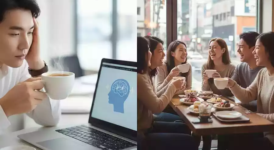 Korean Coffee Culture, Modern Routines, and the Caffeine Effects on the Brain 3 Korean coffee culture_caffeine effects on the brain1_2Alertness meets