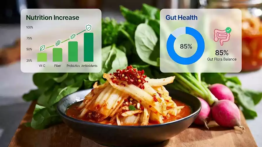 Benefits of Kimchi Fermentation: How Cabbage Becomes Probiotic Food 5 kimchi fermentation_benefits of kimchi fermentation4_Health and Nutrition