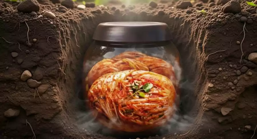 Benefits of Kimchi Fermentation: How Cabbage Becomes Probiotic Food 8 kimchi fermentation_benefits of kimchi fermentation7_Traditional earthenware
