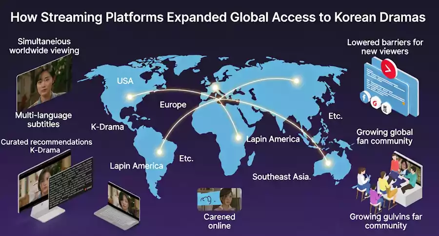 Korean Dramas Overseas Viewers: Why Global Fans Keep Watching 7 korean dramas overseas viewers_korean dramas global fans6_HStreaming Platforms