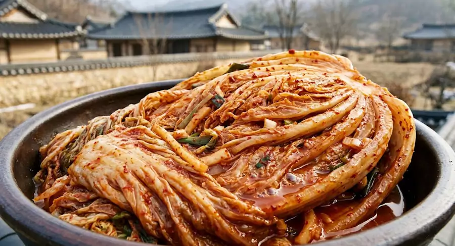 Traditional Korean Kimchi Storage: How Onggi Pots Kept Food Fresh Naturally 3 kimchi fermentation process in traditional storage method