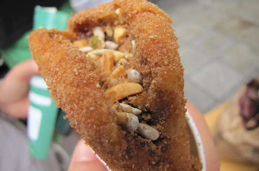 Amazing Korean Street Food in Seoul: Tteokbokki, Hotteok, and Local Market Snacks 4 Hotteok Korean sweet street snack in Seoul